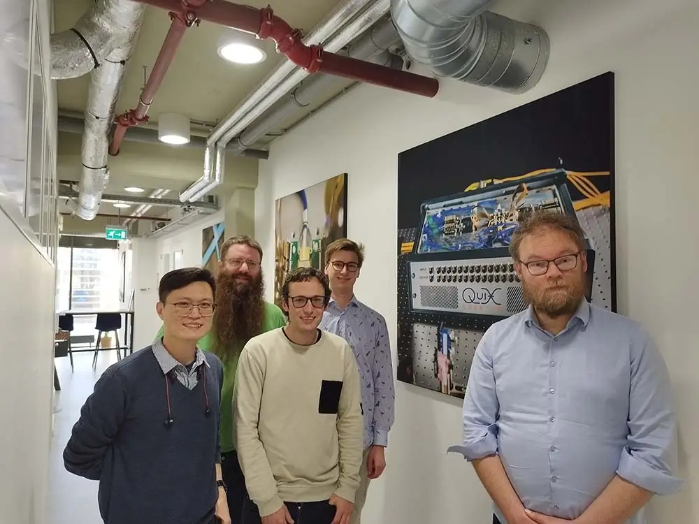 Jun-Yi visited Jelmer's group and Quix in Twente in 2023